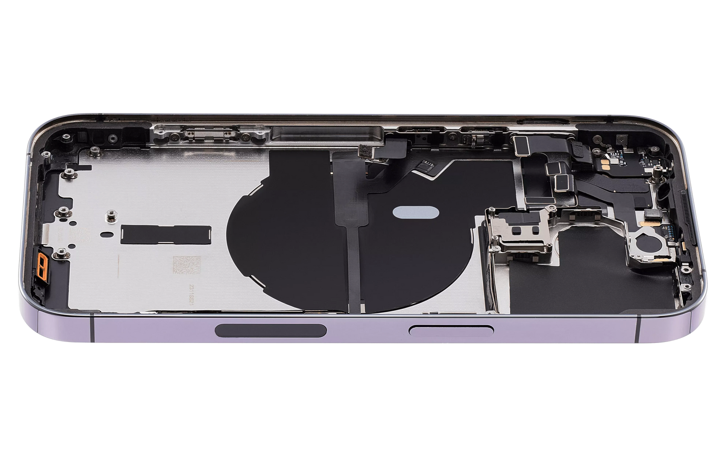 Back Housing W/ Small Parts For iPhone 14 Pro (US Version) (Pull) (Deep Purple)
