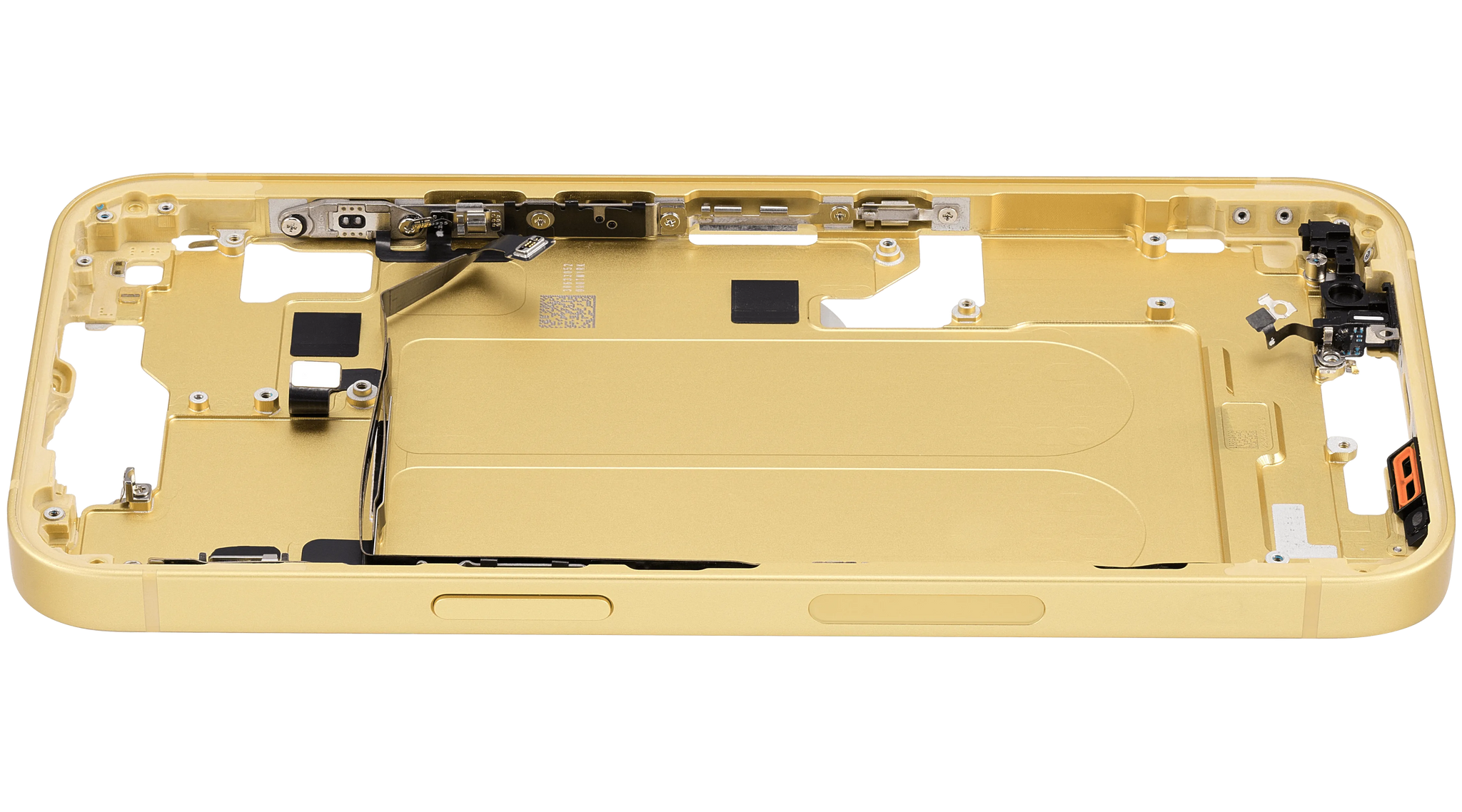 Mid-Frame Housing W/ Small Parts For iPhone 14 (US Version) (Pull) (Yellow)