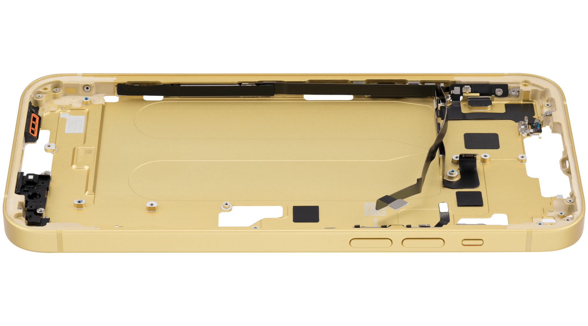 Mid-Frame Housing W/ Small Parts For iPhone 14 Plus (US Version) (Pull) (Yellow)