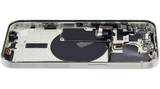 Back Housing W/ Small Parts For iPhone 15 Pro (US Version) (Pull) (White Titanium)