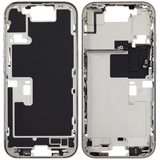 Mid-Frame Housing W/ Small Parts For iPhone 16 Pro (EU / Global Version) (Pull) (White Titanium)