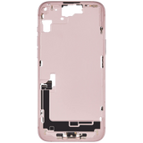 Mid-Frame Housing W/ Charging Port Flex & Small Parts For iPhone 15 Plus (EU / Global Version) (Pull) (Pink)