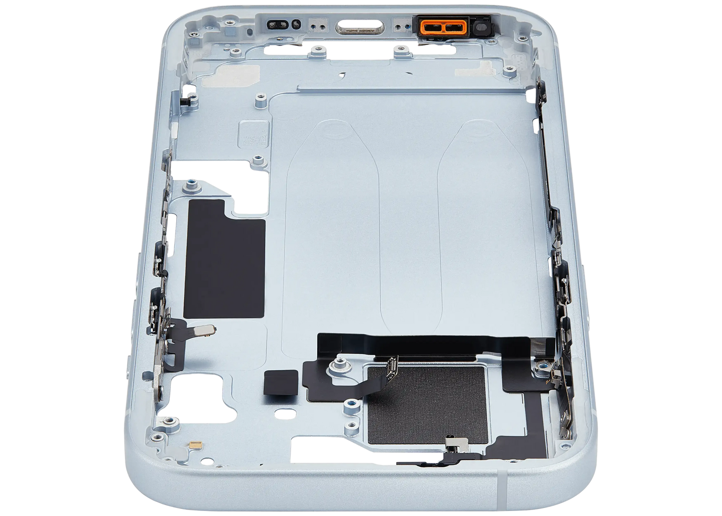 Mid-Frame Housing W/ Small Parts For iPhone 15 (EU / Global Version) (Pull) (Blue)