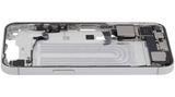 Mid-Frame Housing W/ Charging Port Flex & Small Parts For iPhone 16e (US Version) (Pull) (White)