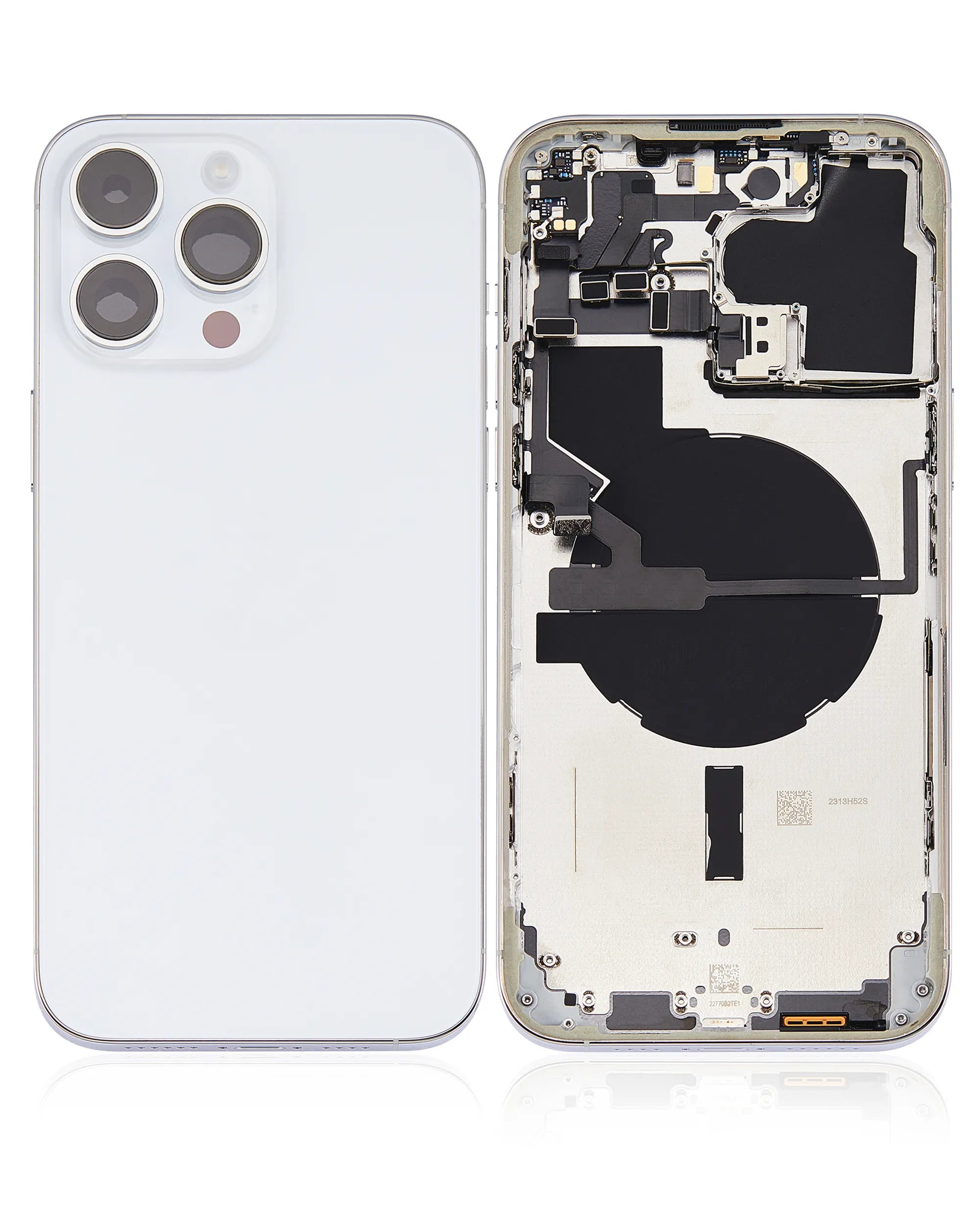 Back Housing W/ Small Parts For iPhone 14 Pro Max (US Version) (Pull) (Gold)