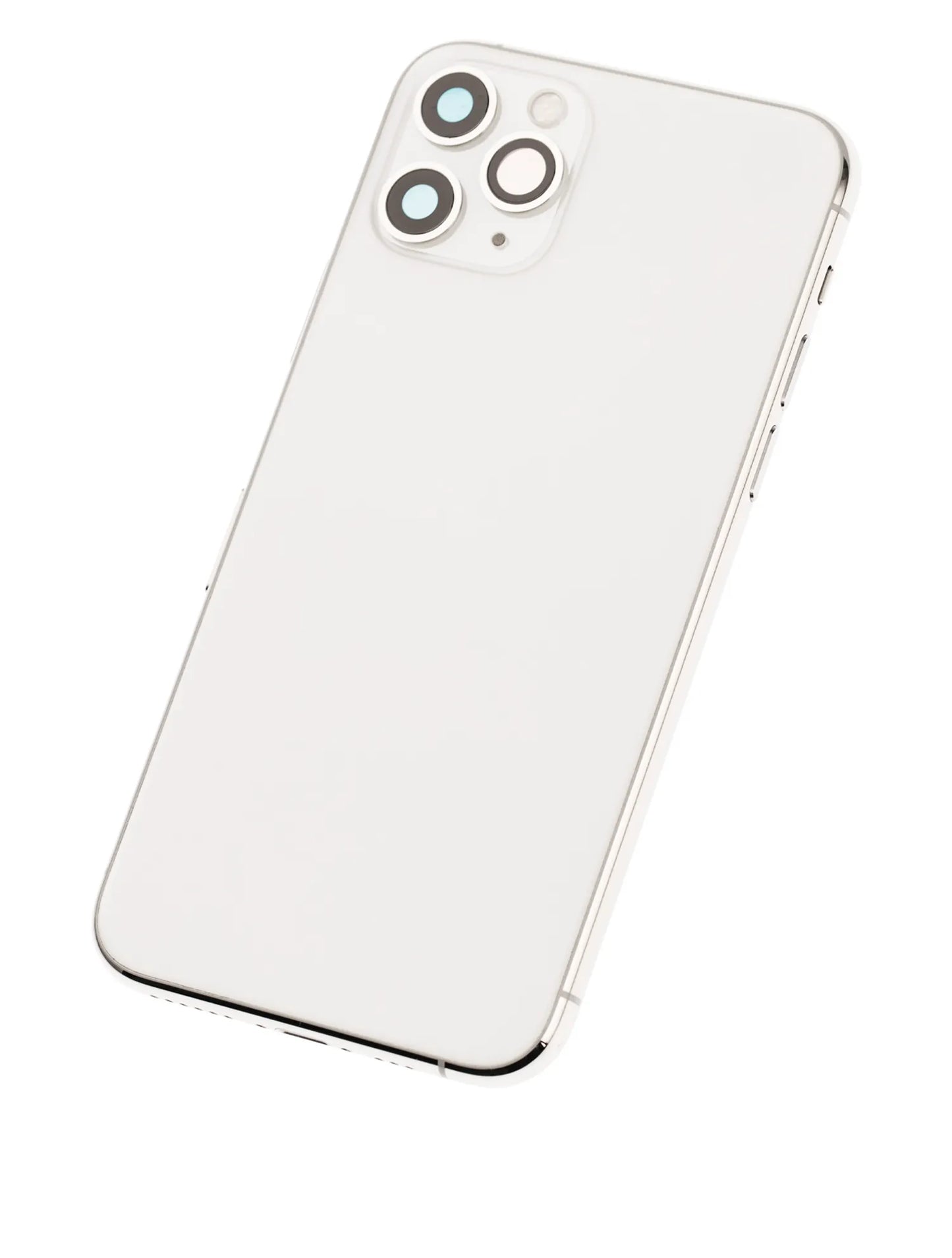 Back Housing W/ Small Components Pre-Installed For iPhone 11 Pro (Pull) (Silver)
