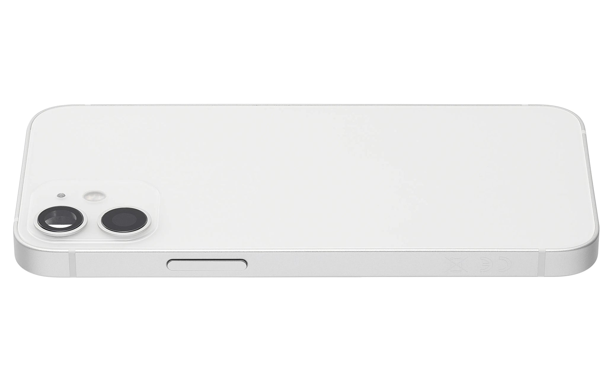 Back Housing W/ Small Parts For iPhone 12 Mini (EU / Global Version) (Pull) (White)
