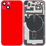 Back Glass w/ MagSafe Magnet For iPhone 14 Plus (Pull) (Red)