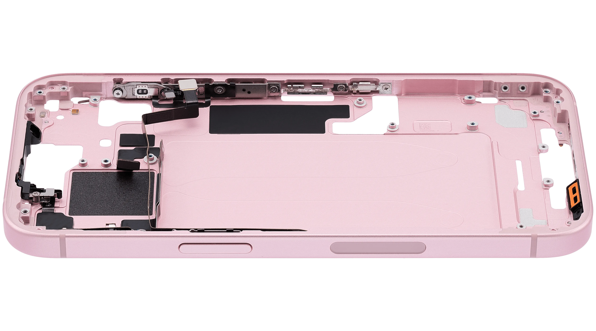 Mid-Frame Housing W/ Small Parts For iPhone 15 (US Version) (Pull) (Pink)