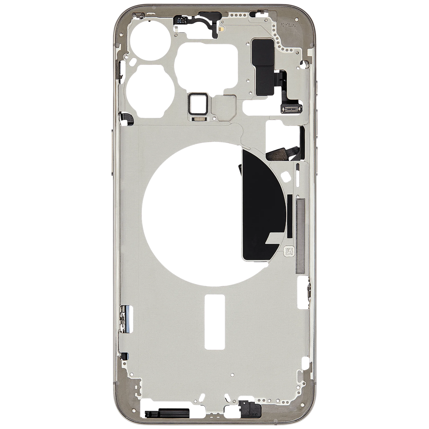 Mid-Frame Housing W/ Small Parts For iPhone 15 Pro Max (EU / Global Version) ( Pull) (Natural Titanium)