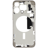 Mid-Frame Housing W/ Small Parts For iPhone 15 Pro Max (EU / Global Version) ( Pull) (Natural Titanium)