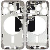 Mid-Frame Housing W/ Small Parts For iPhone 15 Pro (EU / Global Version) (Pull) (Natural Titanium)