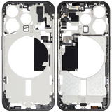 Mid-Frame Housing W/ Small Parts For iPhone 15 Pro (EU / Global Version) (Pull) (Black Titanium)