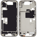 Mid-Frame Housing W/ Small Parts For iPhone 16 Pro (US Version) (Pull) (White Titanium)