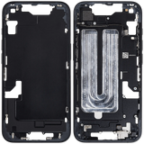 Mid-Frame Housing W/ Small Parts For iPhone 16e (EU / Global Version) (Pull) (Black)