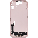 Mid-Frame Housing W/ Charging Port Flex & Small Parts For iPhone 15 (EU / Global Version) (Pull) (Pink)