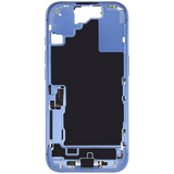 Mid-Frame Housing W/ Charging Port Flex & Small Parts For iPhone 16 (EU / Global Version) (Pull) (Ultramarine)