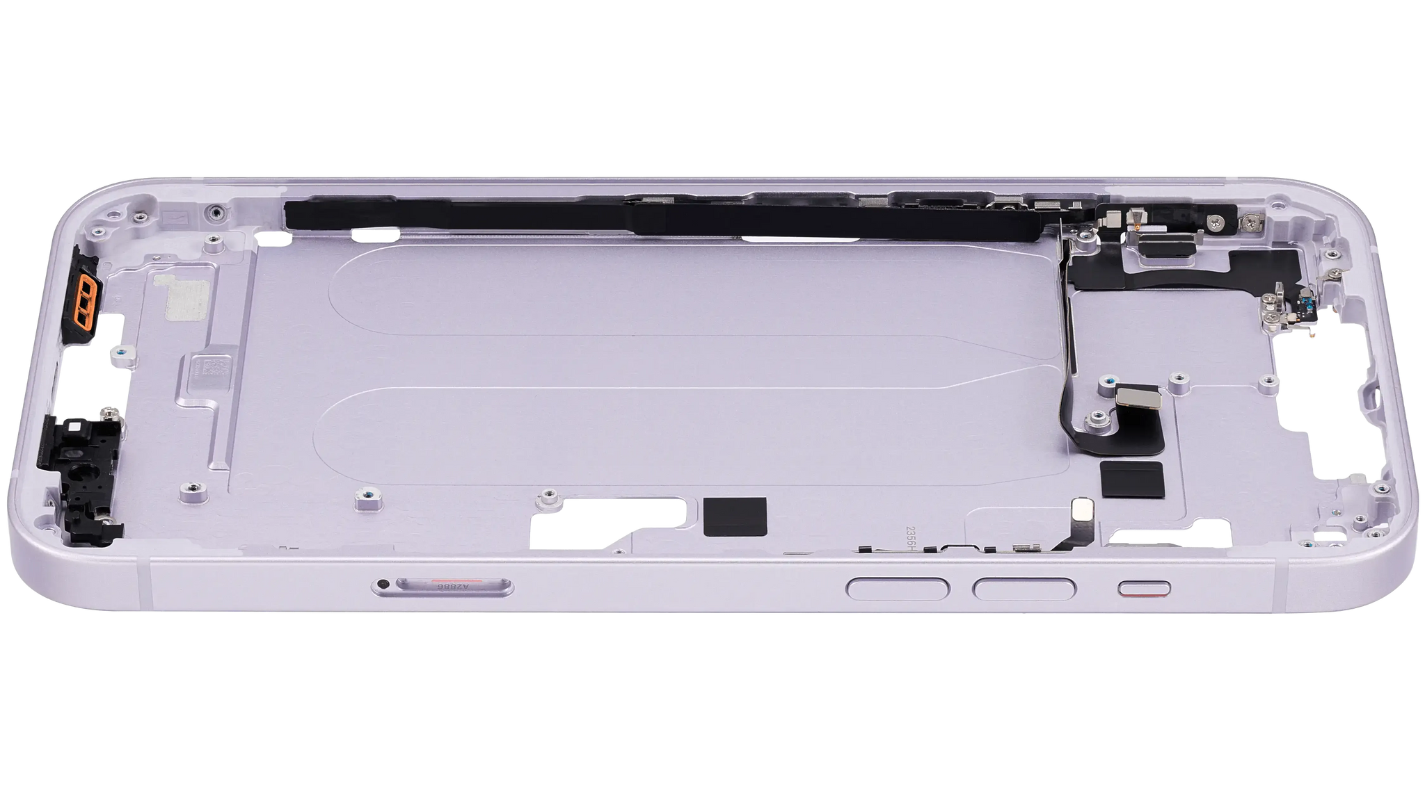 Mid-Frame Housing W/ Charging Port Flex & Small Parts For iPhone 14 Plus (EU / Global Version) (Pull) (Purple)