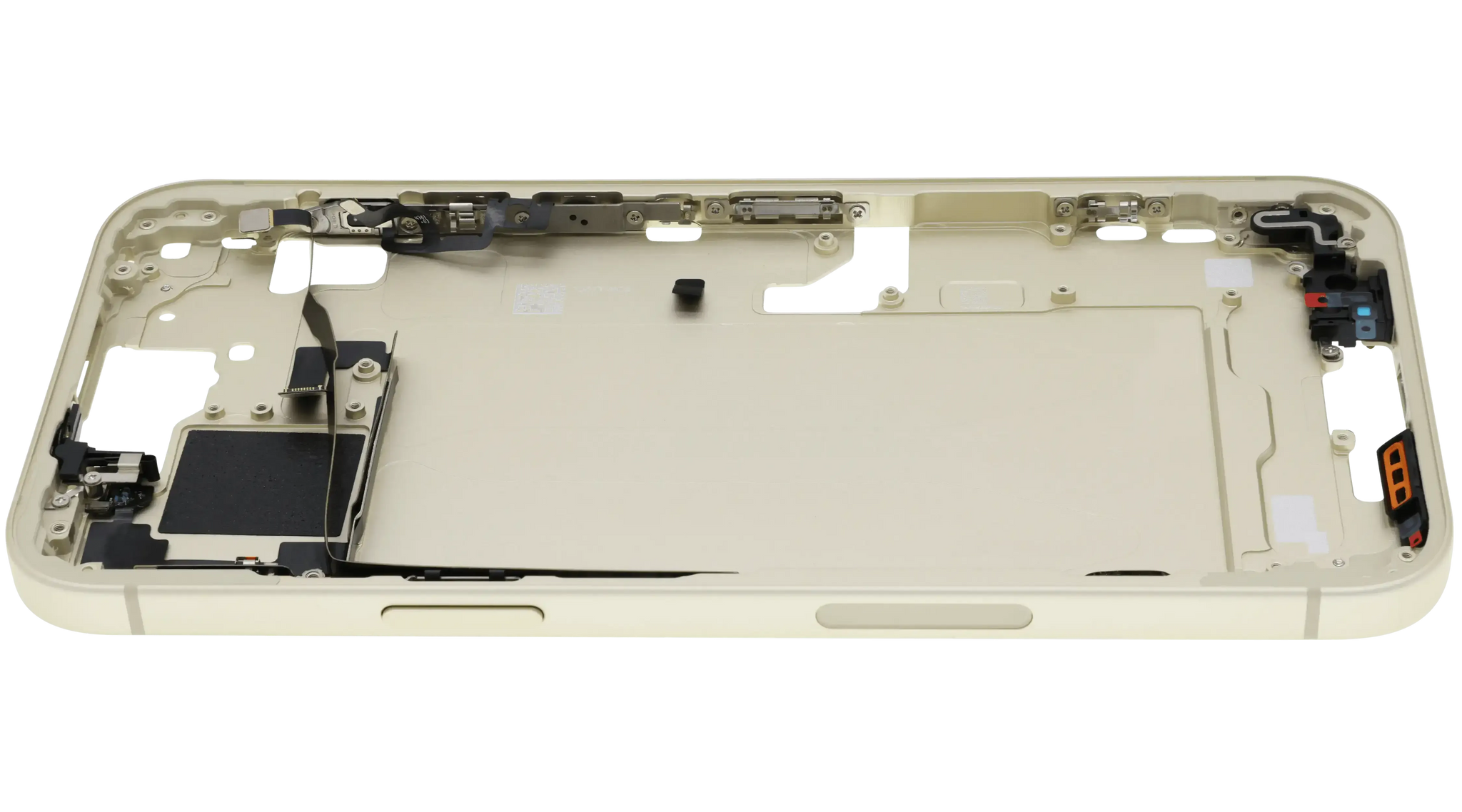 Mid-Frame Housing W/ Small Parts For iPhone 15 Plus (US Version) (Pull) (Yellow)