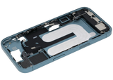Mid-Frame Housing W/ Charging Port Flex & Small Parts For iPhone 16 (EU / Global Version) (Pull) (Teal)