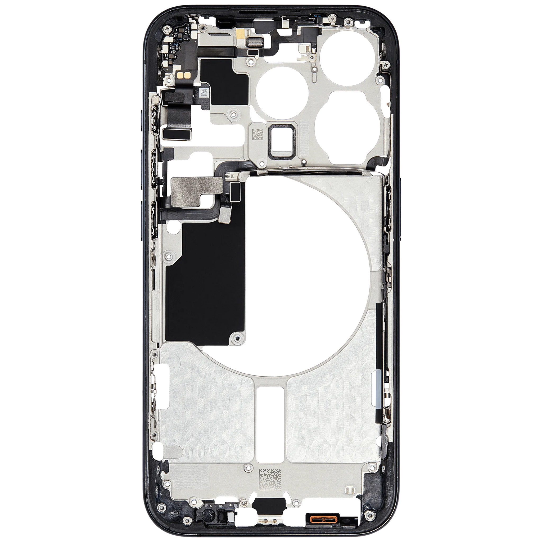 Mid-Frame Housing W/ Small Parts For iPhone 15 Pro (EU / Global Version) (Pull) (Blue Titanium)