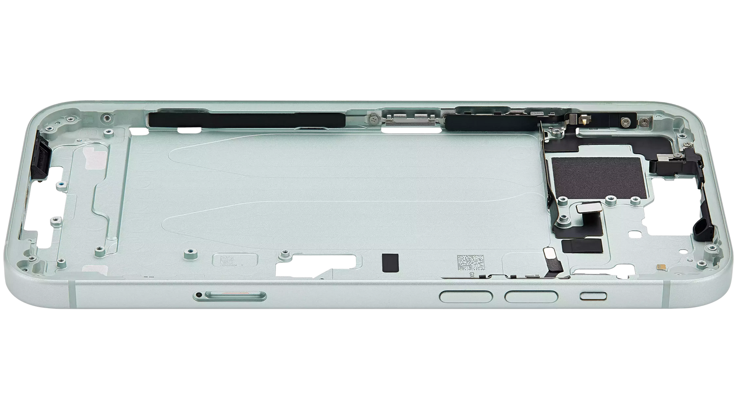 Mid-Frame Housing W/ Small Parts For iPhone 15 Plus (EU / Global Version) (Pull) (Green)