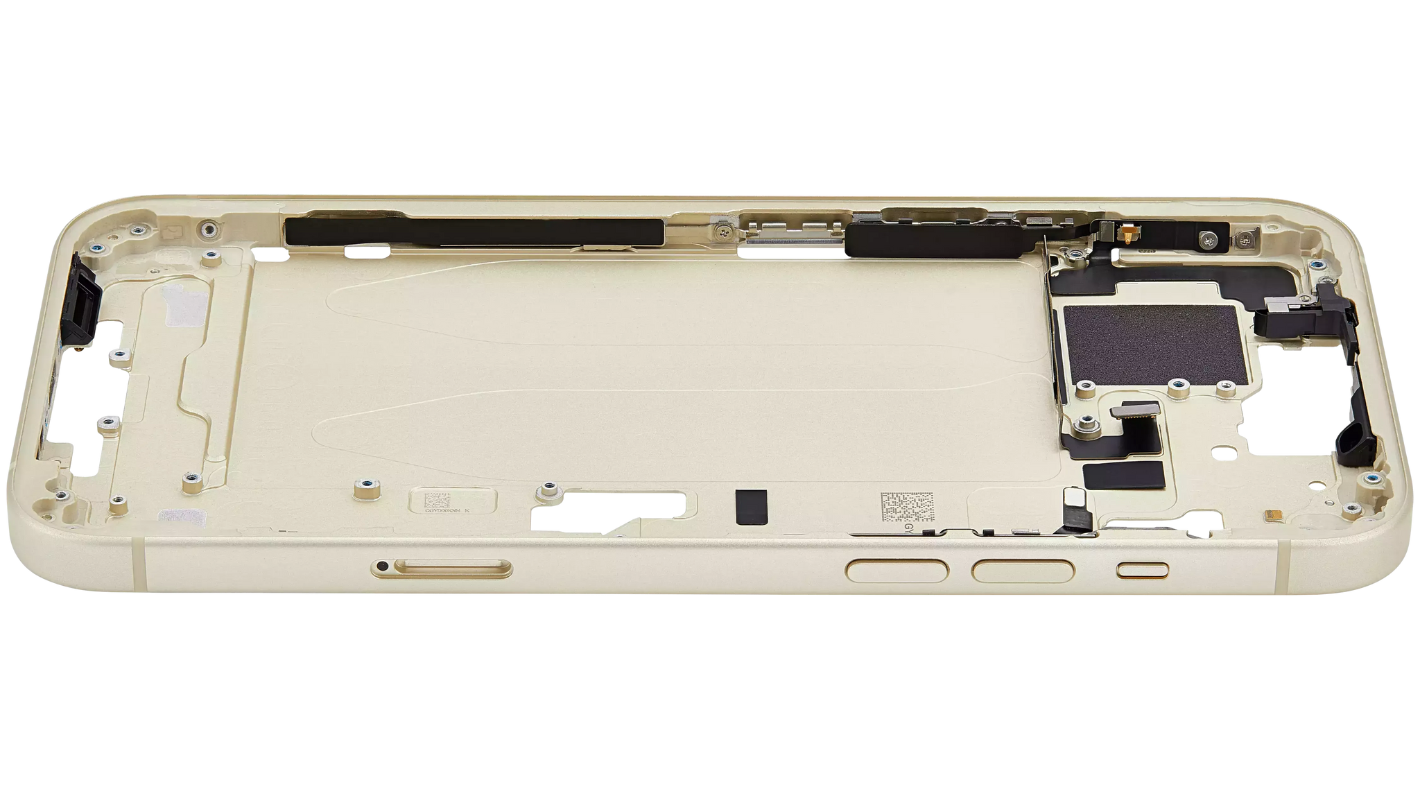 Mid-Frame Housing W/ Small Parts For iPhone 15 Plus (EU / Global Version) (Pull) (Yellow)