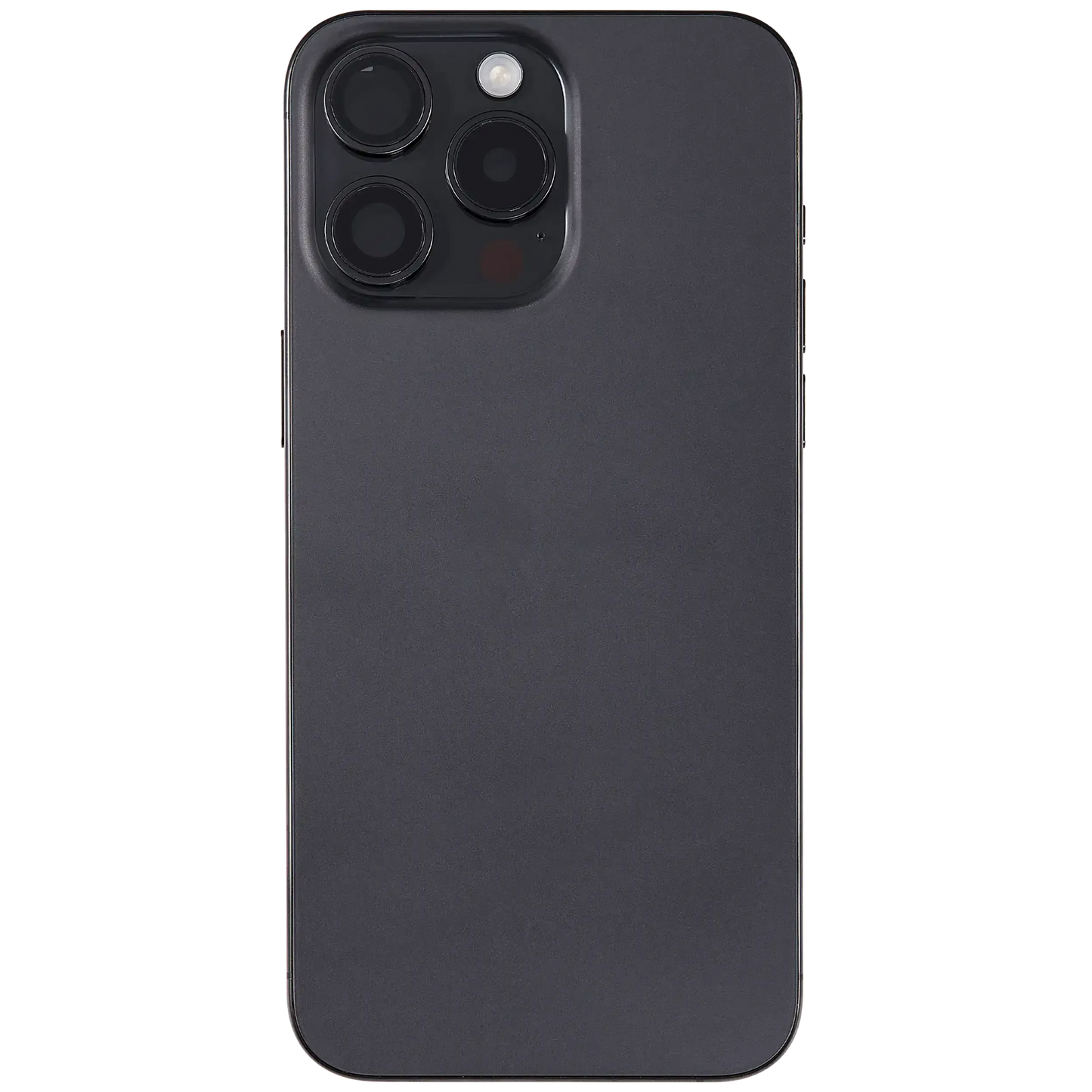 Back Housing W/ Small Parts For iPhone 15 Pro Max (US Version) (Pull) (Black Titanium)