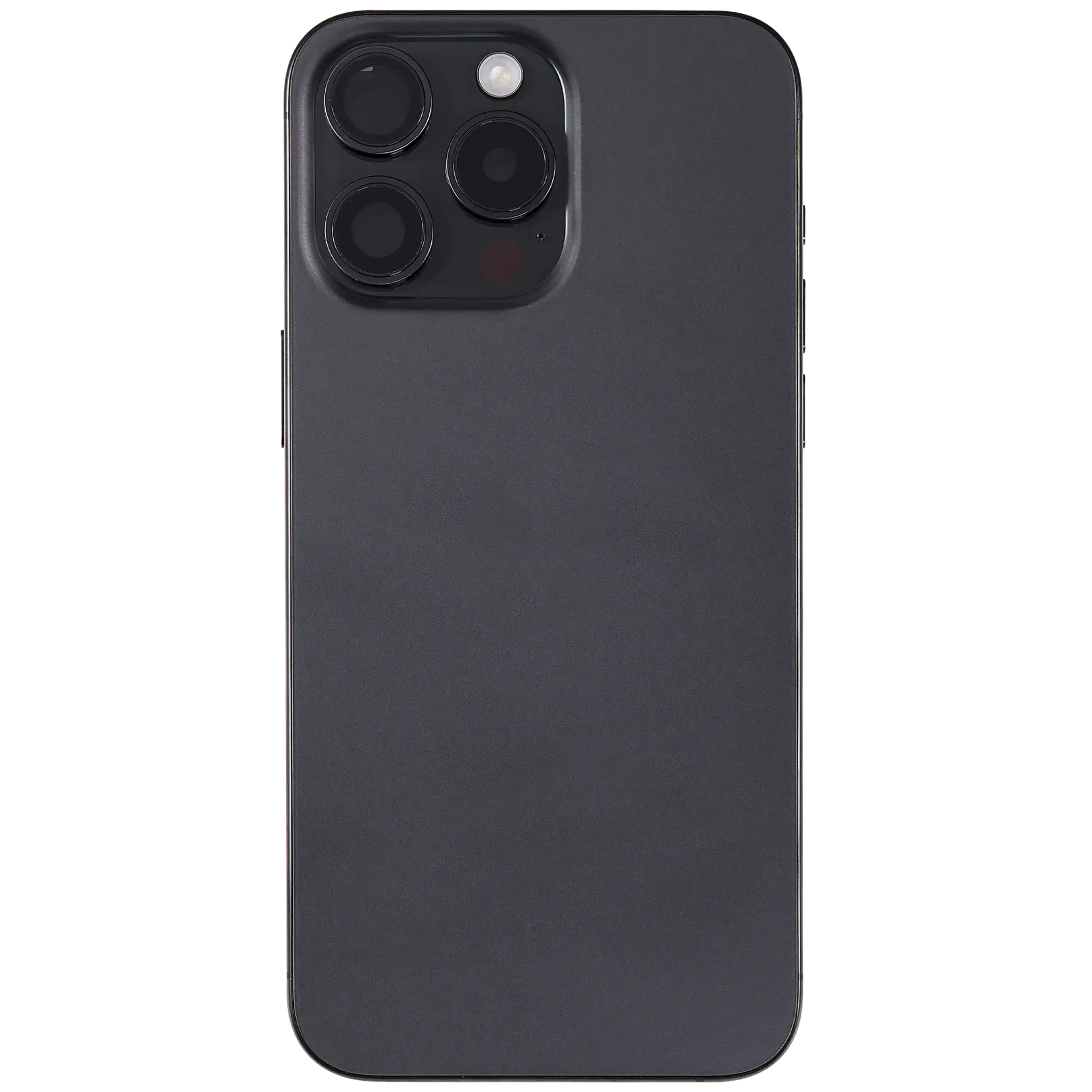 Back Housing W/ Small Parts For iPhone 15 Pro Max (US Version) (Pull) (Black Titanium)