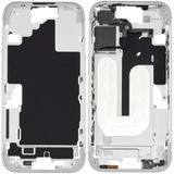 Mid-Frame Housing W/ Small Parts For iPhone 16 (US Version) (Pull) (White)