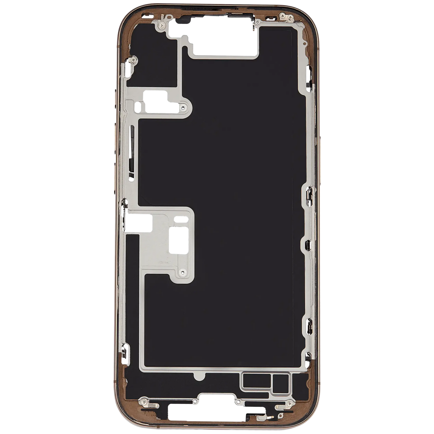 Mid-Frame Housing W/ Small Parts For iPhone 16 Pro (US Version) (Pull) (Desert Titanium)