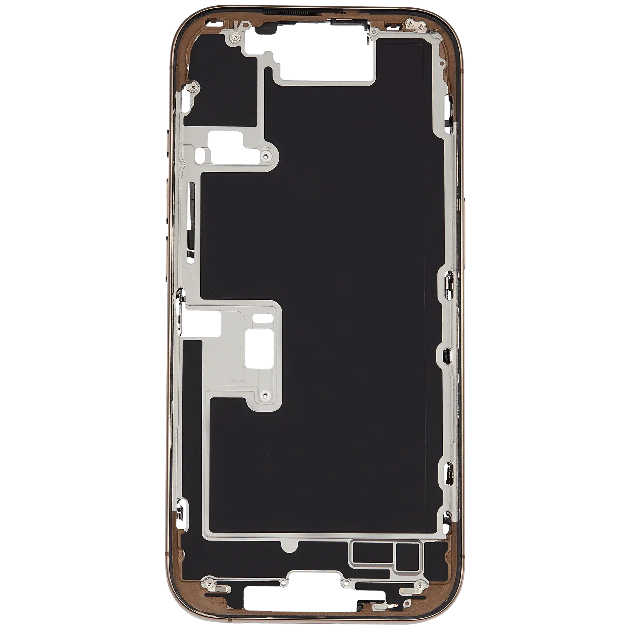 Mid-Frame Housing W/ Small Parts For iPhone 16 Pro (US Version) (Pull) (Desert Titanium)