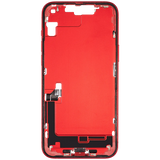 Mid-Frame Housing W/ Charging Port Flex & Small Parts For iPhone 14 Plus (US Version) (Pull) (Red)