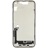 Mid-Frame Housing W/ Charging Port Flex & Small Parts For iPhone 14 Plus (US Version) (Pull) (Starlight)