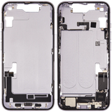 Mid-Frame Housing W/ Charging Port Flex & Small Parts For iPhone 14 (EU / Global Version) (Pull) (Purple)