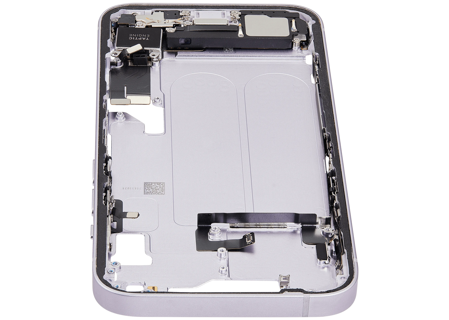 Mid-Frame Housing W/ Charging Port Flex & Small Parts For iPhone 14 (EU / Global Version) (Pull) (Purple)