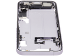 Mid-Frame Housing W/ Charging Port Flex & Small Parts For iPhone 14 (EU / Global Version) (Pull) (Purple)
