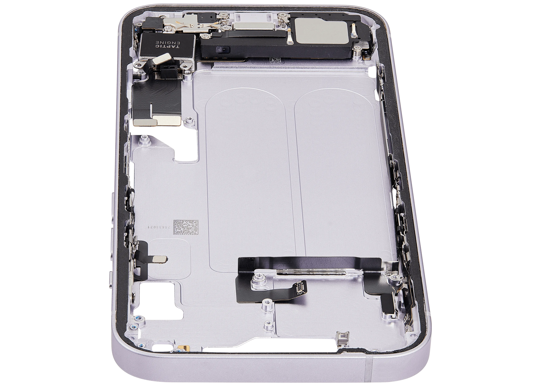 Mid-Frame Housing W/ Charging Port Flex & Small Parts For iPhone 14 (EU / Global Version) (Pull) (Purple)