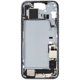 Mid-Frame Housing W/ Charging Port Flex & Small Parts For iPhone 15 Plus (US Version) (Pull) (Blue)