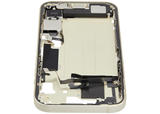 Mid-Frame Housing W/ Charging Port Flex & Small Parts For iPhone 15 (US Version) (Pull) (Yellow)