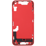 Mid-Frame Housing W/ Small Parts For iPhone 14 (EU / Global Version) (Pull) (Red)