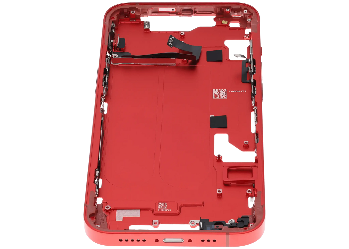 Mid-Frame Housing W/ Small Parts For iPhone 14 (EU / Global Version) (Pull) (Red)