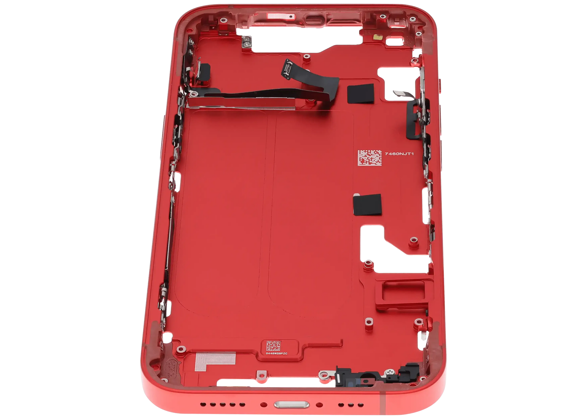 Mid-Frame Housing W/ Small Parts For iPhone 14 (EU / Global Version) (Pull) (Red)