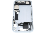 Mid-Frame Housing W/ Charging Port Flex & Small Parts For iPhone 15 (US Version) (Pull) (Blue)