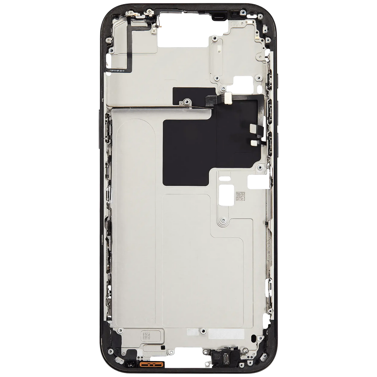 Mid-Frame Housing W/ Small Parts For iPhone 16 Pro Max (EU / Global Version) (Pull) (Black Titanium)