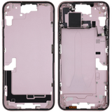 Mid-Frame Housing W/ Small Parts For iPhone 15 Plus (US Version) (Pull) (Pink)