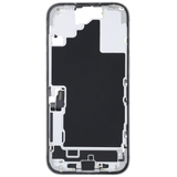 Mid-Frame Housing W/ Charging Port Flex & Small Parts For iPhone 16 (US Version) (Pull) (White)
