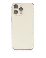 Back Housing W/ Small Parts For iPhone 14 Pro Max (US Version) (Pull) (Gold)
