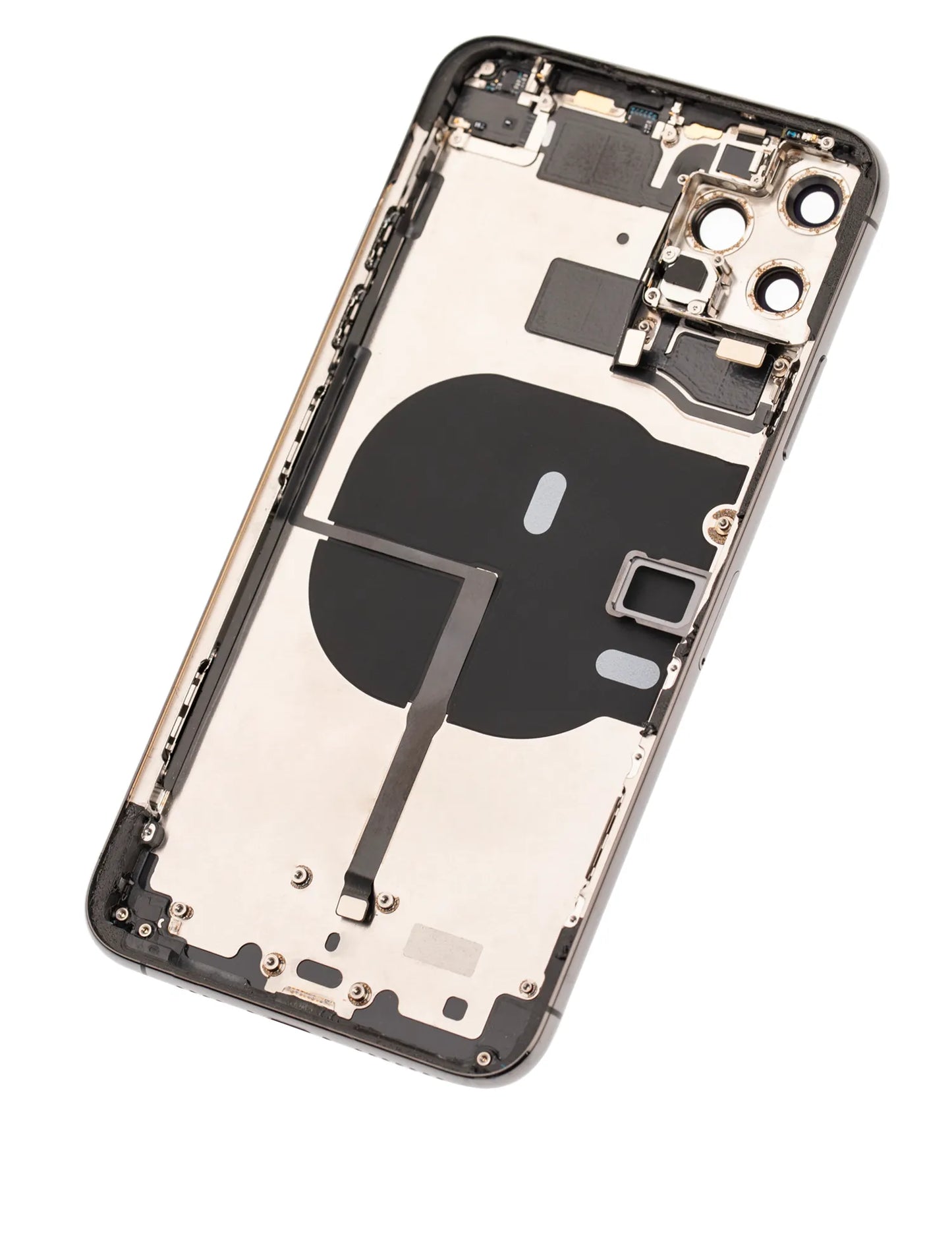 Back Housing W/ Small Components Pre-Installed For iPhone 11 Pro Max (Pull) (Space Gray)
