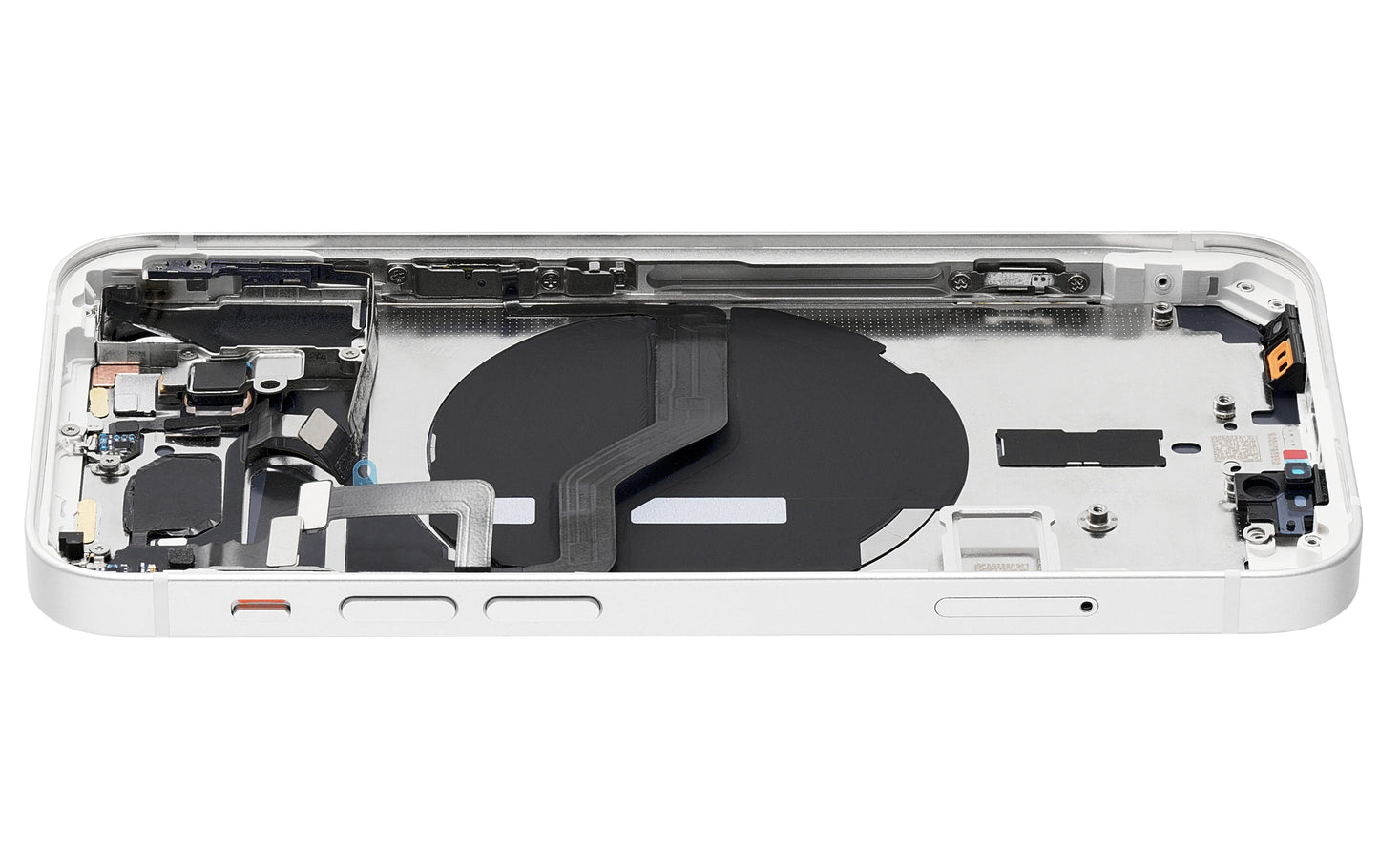 Back Housing W/ Small Parts For iPhone 12 Mini (EU / Global Version) (Pull) (White)
